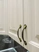 Кухня Виктория МДФ 4 белый сандал на заказ с, Белый