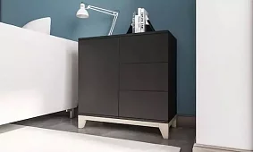 Комод Хелен дизайн 02 Черный