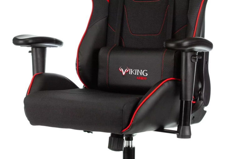 Кресло игровое Бюрократ VIKING 4 AERO, Черный