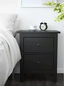 Комод с 2 ящиками Хемнэс Коричневый