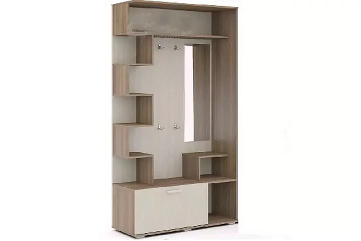 Прихожая Микс 37 зигзаг Мини пр-6 арт199, Бежевый