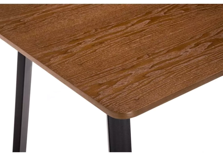 Стол Kont 120 dark walnut, Коричневый
