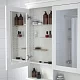 Зеркальный шкаф HEMNES, Белый