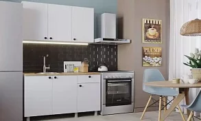 Кухня Деми 1.2 м (белый)