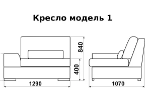 Угловой диван Моника Монца