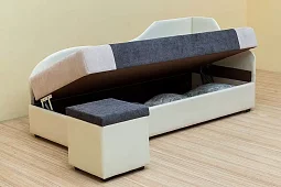 Кушетка Алина Без механизма Серый