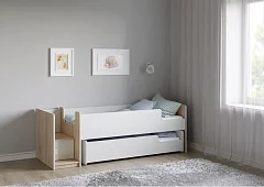 Двухъярусная кровать Легенда Кровати без механизма Белый