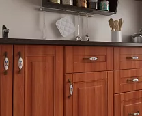 Кухня Классика мдф 5 на заказ Коричневый