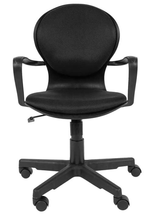 Кресло Riva Chair RCH 1140 TW PL White/Black черное