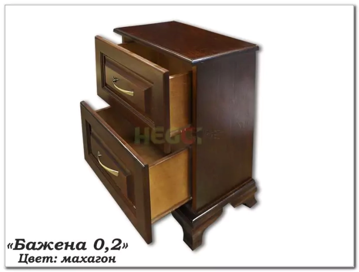 Тумба прикроватная Бажена 0,2, Бежевый