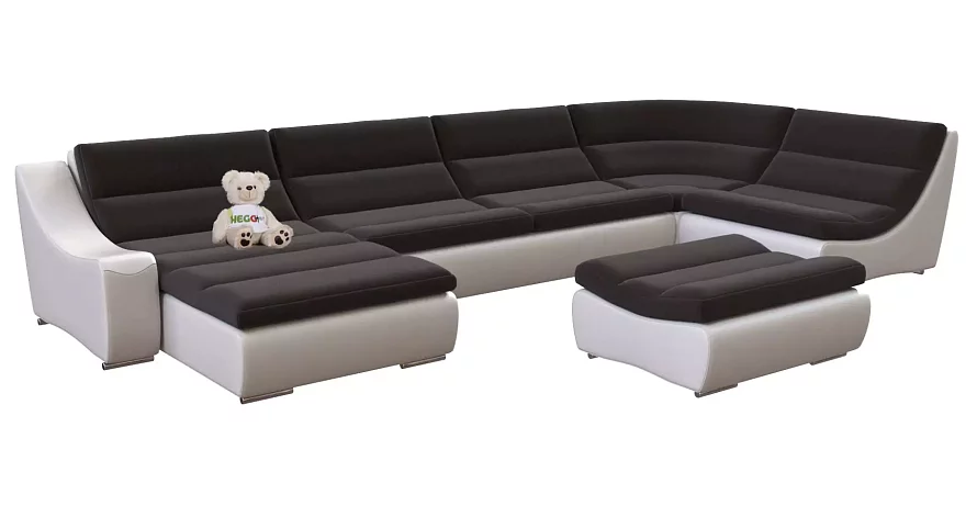 Пуф Монреаль дизайн 2, Черный