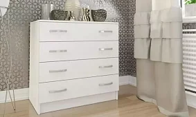 Комод Бассо Бримнэс Белый 