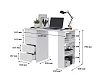 Стол Асти 3, Белый
