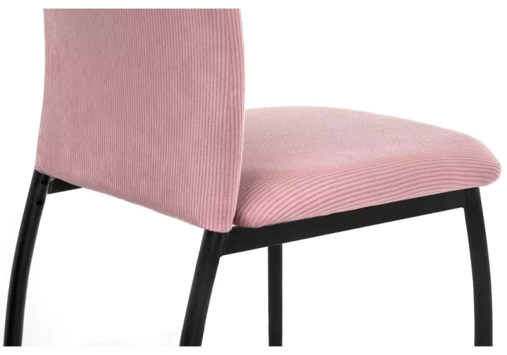 Стул Tod pink / black, Розовый