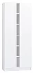Шкаф двухстворчатый Акация, белый древесный, Белый