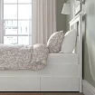 Каркас кровати с 2 ящиками ХЕМНЕС, Белый