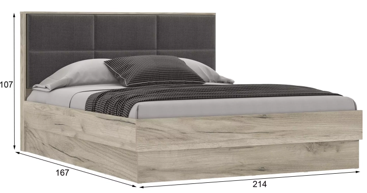 Кровать Венеция Сильва с Матрасом Divano Classic Зависимые пружины (Bonnelle) (Кровать Венеция Сильва с Матрасом), Бежевый
