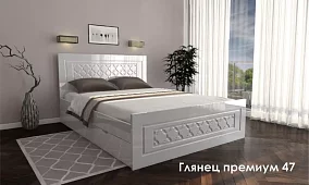 Кровать Глянец Кровати без механизма Белый