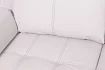 Кожаный диван Берета с уценкой, Белый