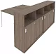 Рабочая станция с опорным шкафом-купе 4 Metal System Style, Бежевый