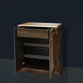 Обувница Благо Коричневый