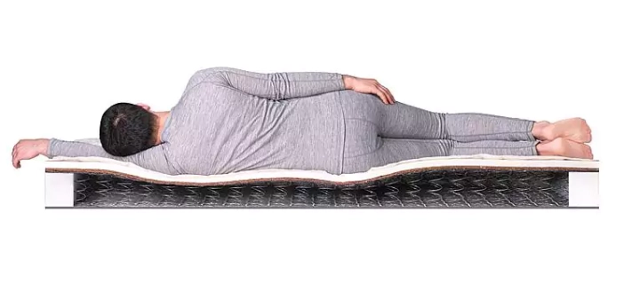 Матрас Дримлайн Single Foam Hard BS-120, Белый