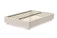 Мягкая кровать SleepBox 160 без изголовья, Бежевый