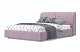 ф327а Мягкая кровать Бекка (розовая)