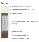 Матрас Капри Белый