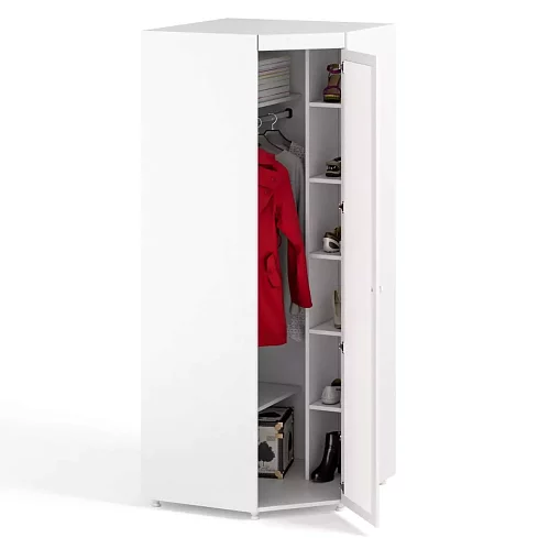 Шкаф угловой Афина АФ-67, Белый