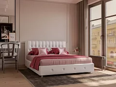 Кровать двуспальная Граф 160 с подъемным механизмом и Матрасом Подъемный 