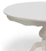 Стол обеденный Найджел массив Белый