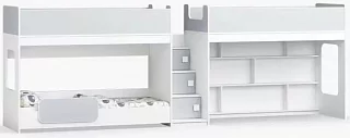 Трехъярусная кровать Легенда Кровати без механизма Зеленый