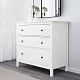 Комод с 3 ящиками HEMNES, Белый