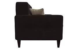 Прямой диван Этро Чебурашка Аккордеон Коричневый