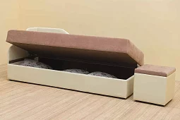 Кушетка Алина Без механизма Бежевый