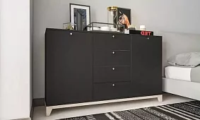 Комод Хелен дизайн 23 Черный