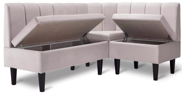 Кухонный угловой диван Лео дизайн 5