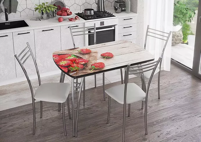 Стол Кофейный тайм, Белый