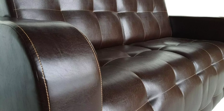 Прямой диван Оксфорд, Коричневый
