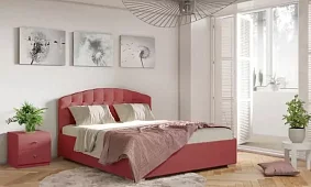 Кровать Венеция Красный