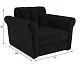 ф50 Кресло-кровать Гранд черный дизайн8 размеры