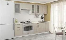 Кухня Лофт-01 Cappuccino Veralinga/Белый