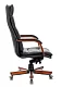 Кресло руководителя Бюрократ T-9927 Walnut, Черный