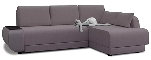 Угловой диван Нью-Йорк (Поло) Манхэттен правый Еврокнижка 