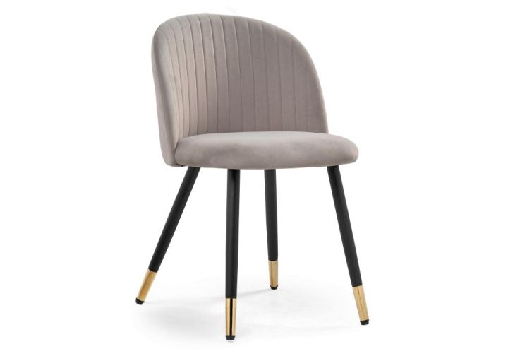 Стул Gabi latte / black / gold, Бежевый