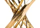 Стол Twist gold / black, Черный