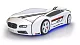 Кровать-машина Roadster Ауди с подъемным механизмом, Белый