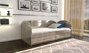 Кровать детская Глянец Кровати без механизма Бежевый
