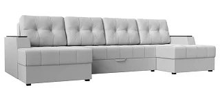 П-образный диван Эмир Еврокнижка Белый